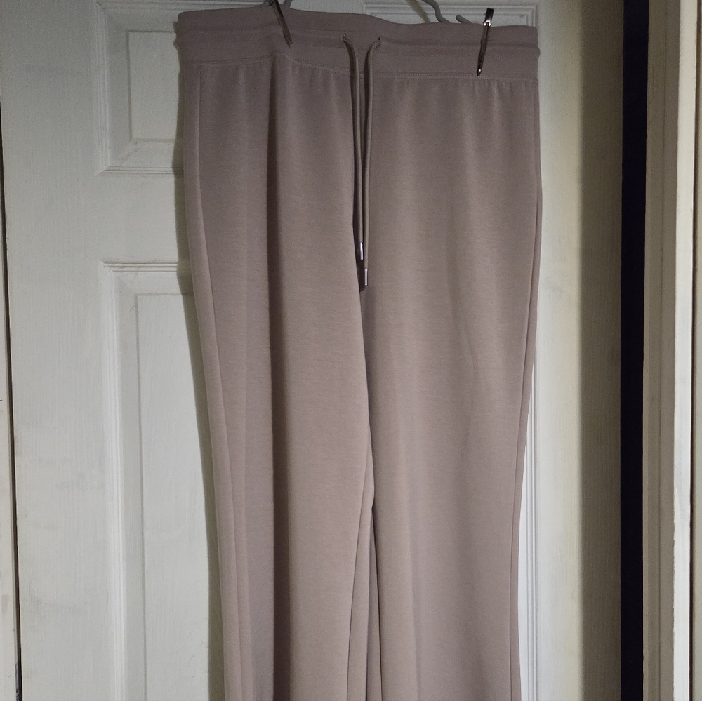 And Now This Women's Beige Track Pants - Picture 5 of 6